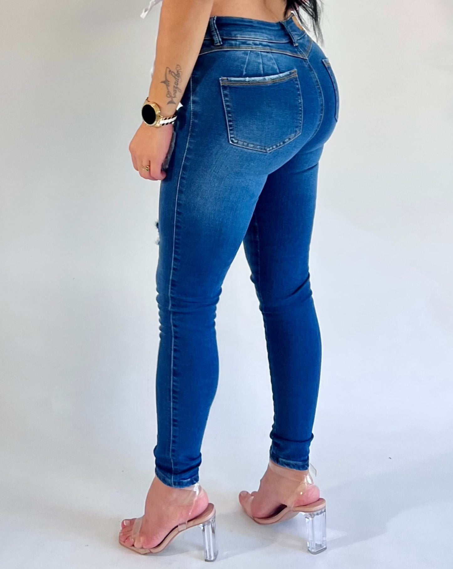 jeans colombianos sin faja