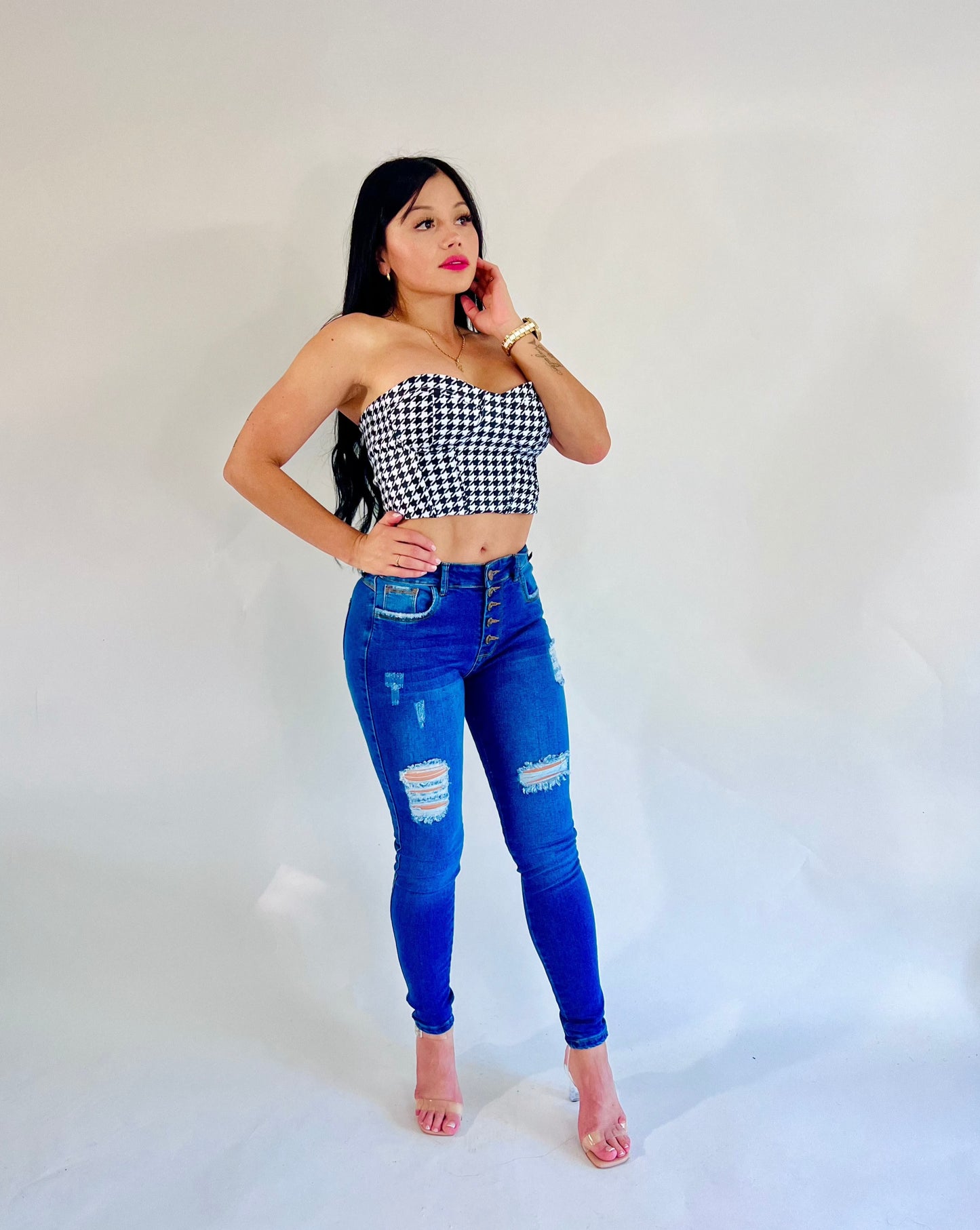 jeans colombianos sin faja